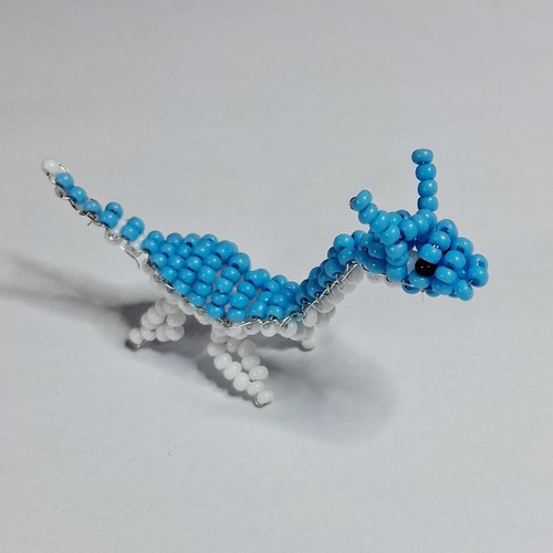 Nessie en perles de rocailles