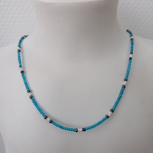 Collier ras du cou en perles, collier de charme fait main, accessoire bijou pour femme