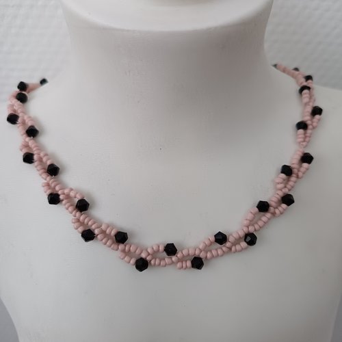 Collier de charme fantaisie fait main, accessoire bijou pour femme, collier en perles,