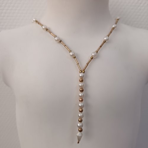 Collier de charme fait main, bijou chic élégant