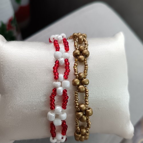 Bracelet perles, accessoire bijou chic fait main