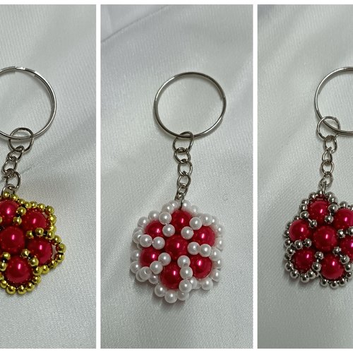 Porte clés en perles