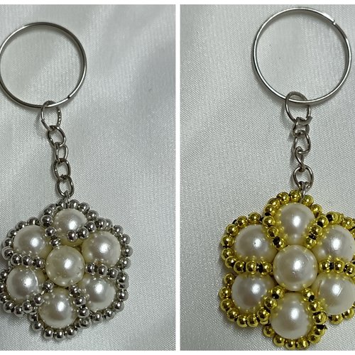 Porte clés en perles