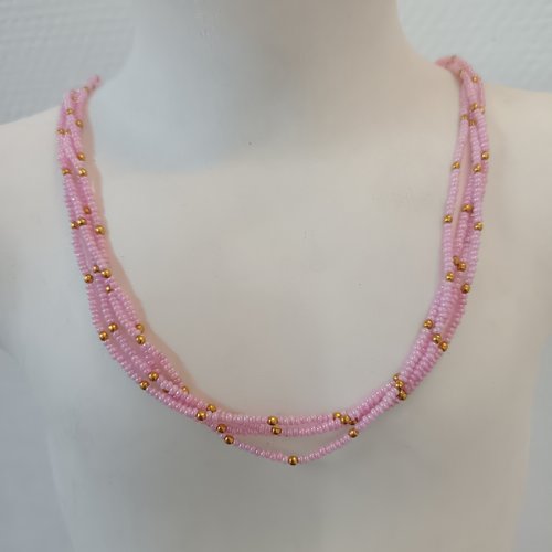 Collier en perles
