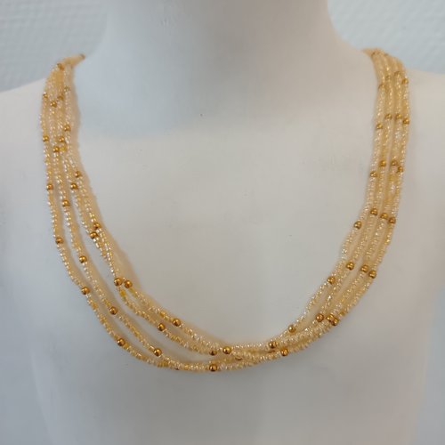 Collier en perles