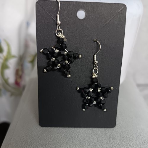 Boucles d'oreilles en perles