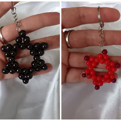 Porte clés en perles