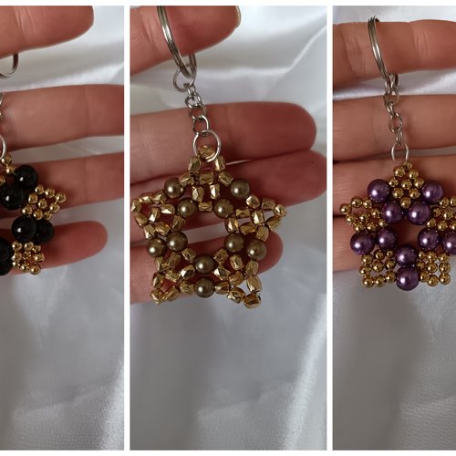 Porte clés en perles