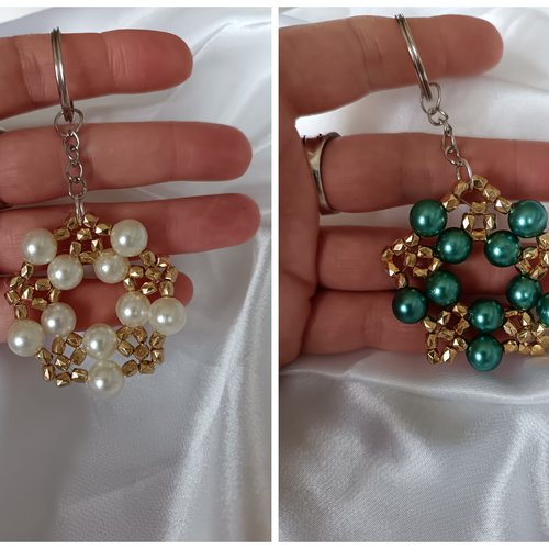 Porte clés en perles