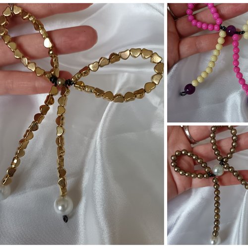 Porte clés en perles