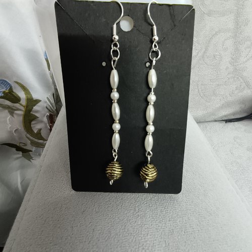 Boucles d'oreilles pendantes