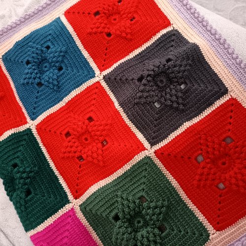 Couverture au crochet
