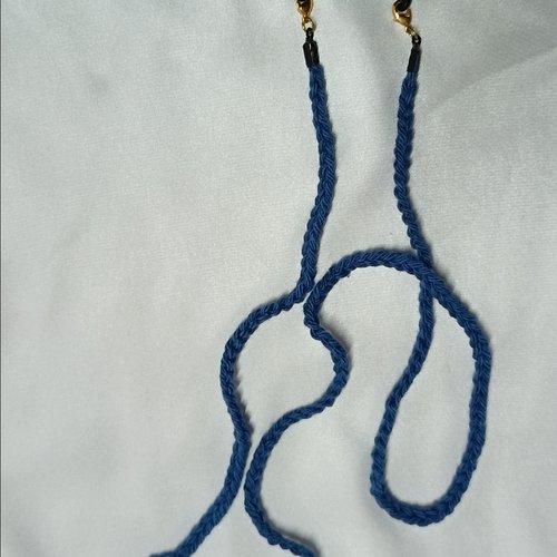 Cordon pour lunettes au crochet