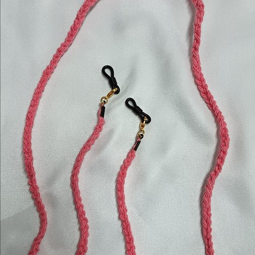 Cordon pour lunettes au crochet