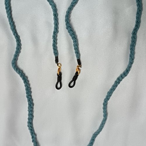 Cordon pour lunettes au crochet