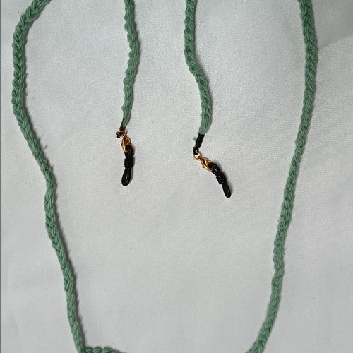 Cordon pour lunettes au crochet