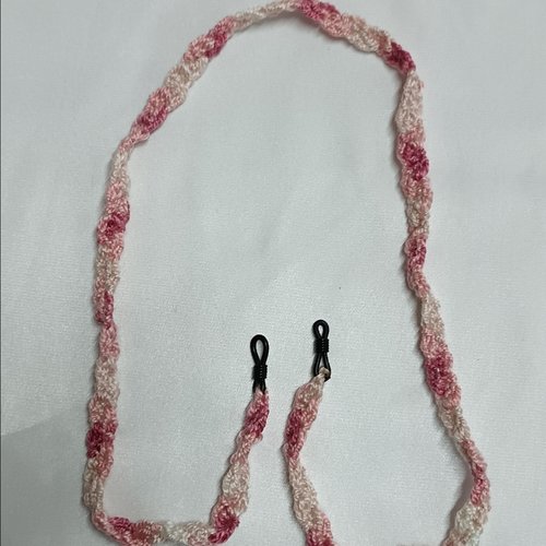 Cordon pour lunettes au crochet