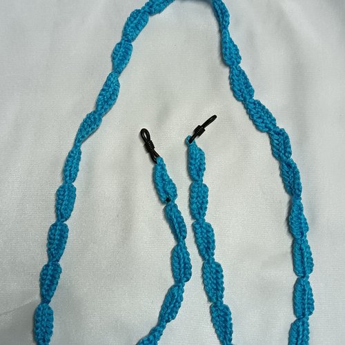 Cordon pour lunettes au crochet