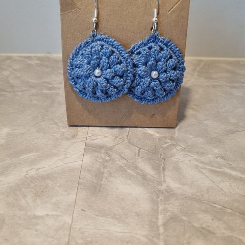 Boucles d'oreilles au crochet