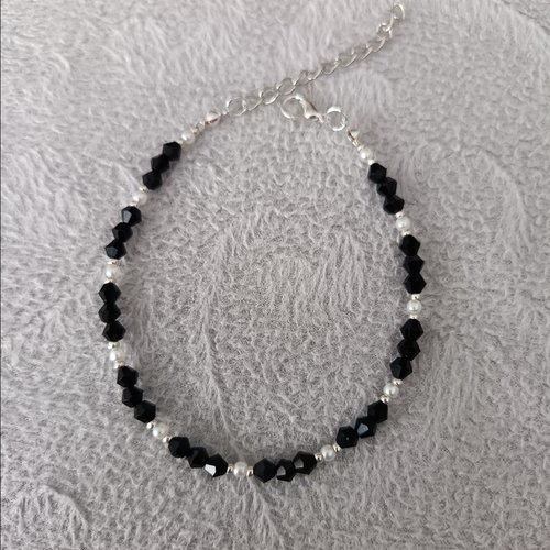 Bracelet en perles toupies