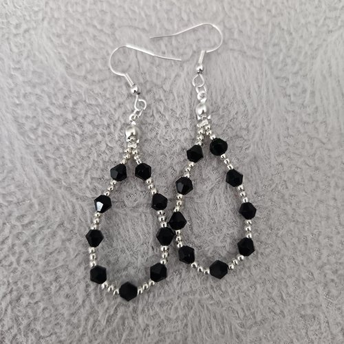 Boucles d'oreilles en perles