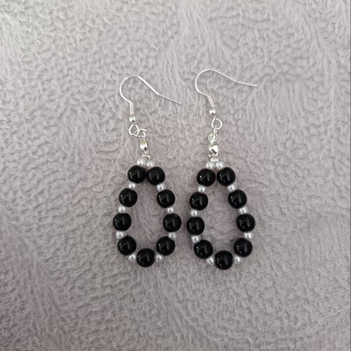 Boucles d'oreilles en perles