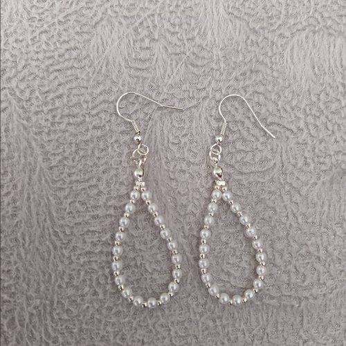 Boucles d'oreilles en perles