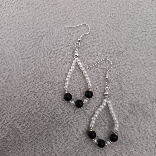 Boucles d'oreilles en perles