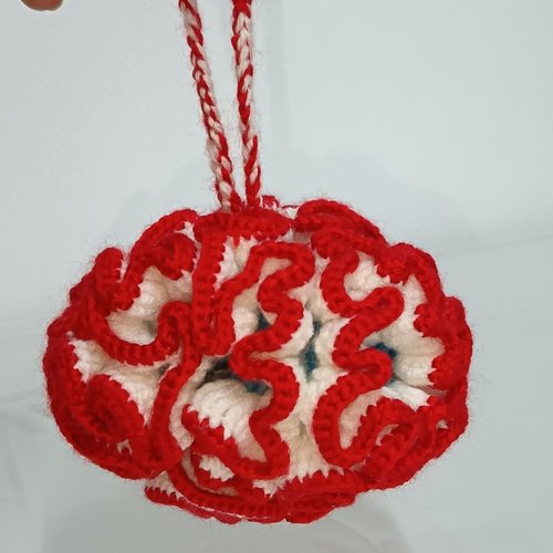 Fleur de douche au crochet