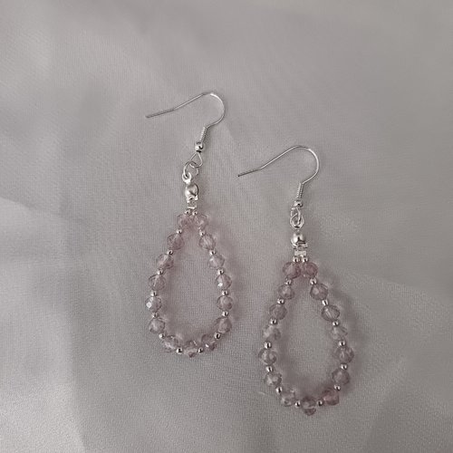 Boucles d'oreilles en perles