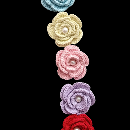 Aimant rose décoratif au crochet pour réfrigérateur, magnet décoration frigo,objet décoratif maison