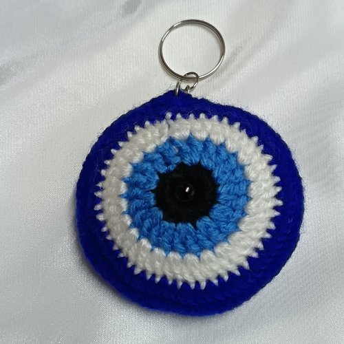 Porte clés au crochet mauvais œil