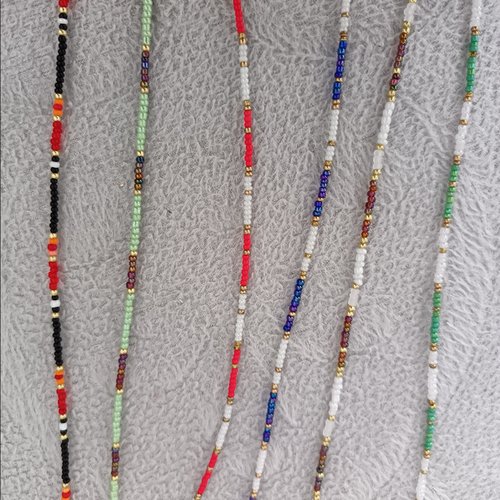 Collier ras du cou en perles, collier de charme fait main, accessoire bijou pour femme