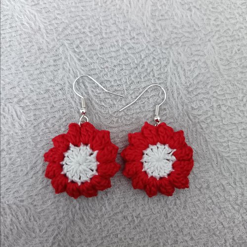 Boucles d'oreilles au crochet