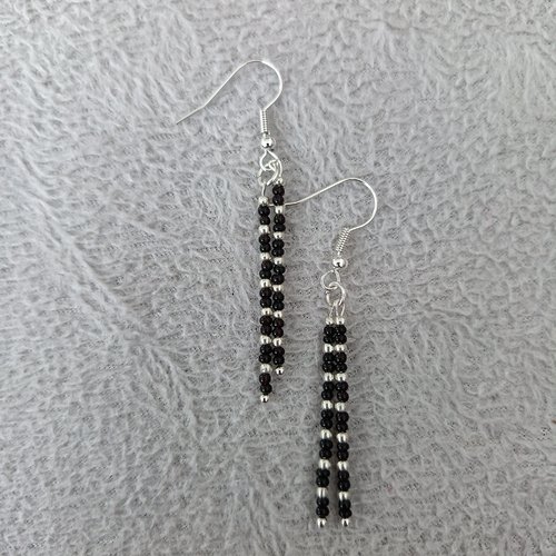 Boucles d'oreilles en perles