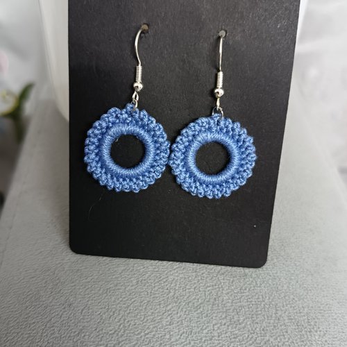 Boucles d'oreilles au crochet