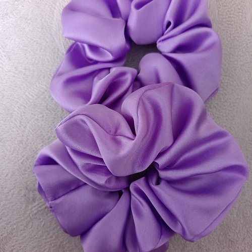 Chouchous élastiques attache cheveux en satin, accessoire cheveux