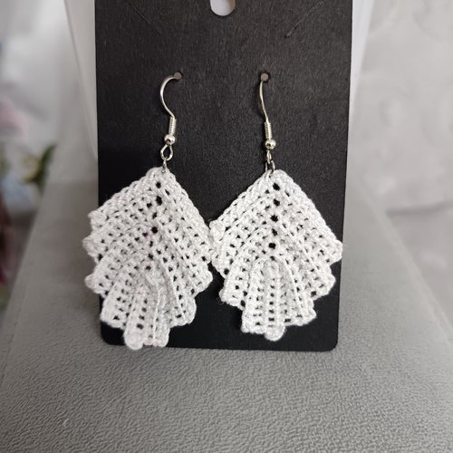 Boucles d'oreilles au crochet