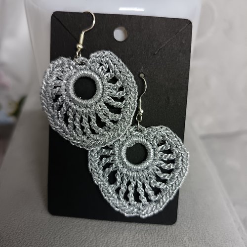 Boucles d'oreilles au crochet
