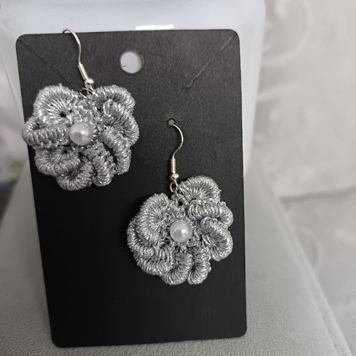 Boucles d'oreilles au crochet