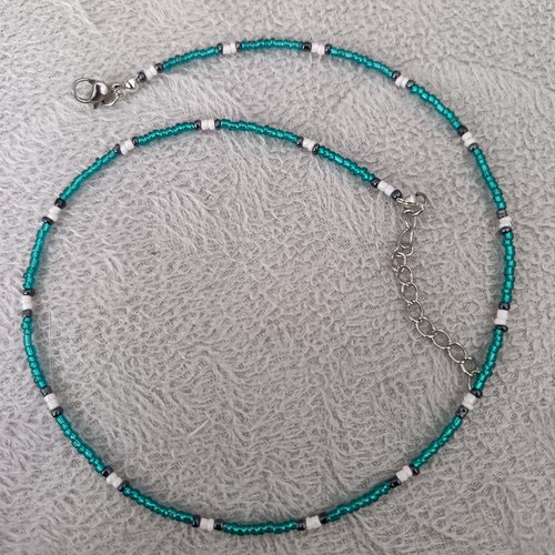 Collier ras du cou en perles, collier de charme, accessoire bijou pour femme