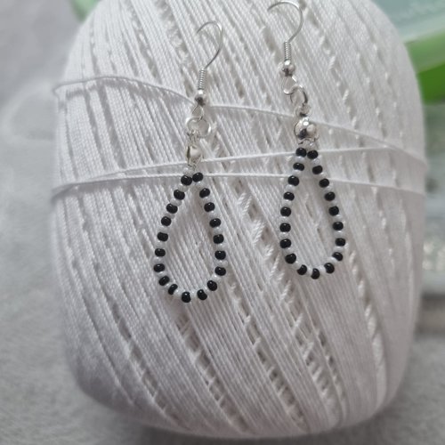 Boucles d'oreilles en perles