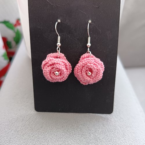 Boucles d'oreilles au crochet
