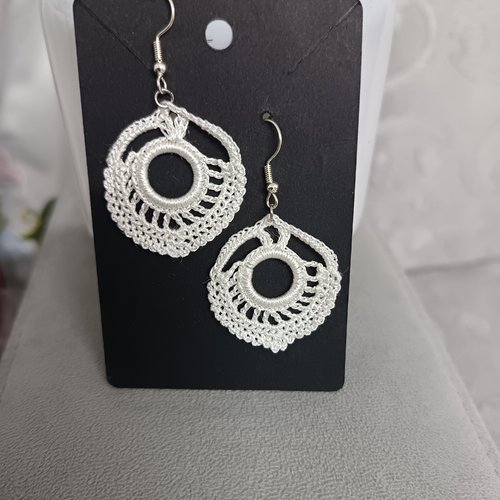 Boucles d'oreilles au crochet