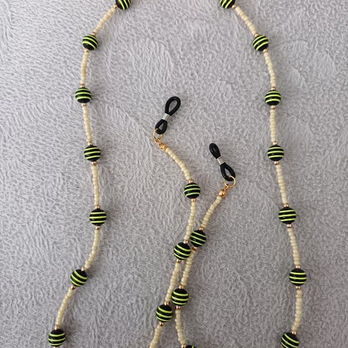 Cordon chaîne à lunettes, porte lunettes