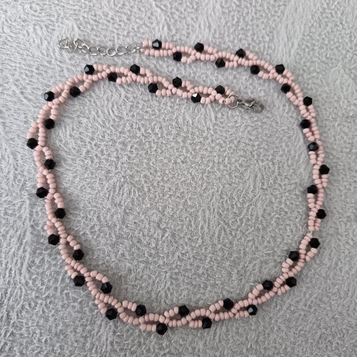 Collier de charme fantaisie fait main, accessoire bijou pour femme, collier en perles,