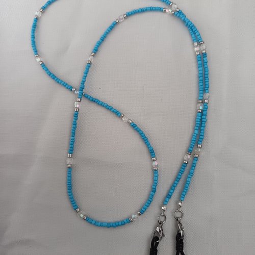 Chaîne de lunettes en perles, accessoires bijoux pour femme, porte attache lunettes