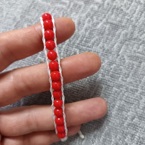 Bracelet macramé en perles, accessoire bijou pour femme, bracelet tressé , bracelet fait main