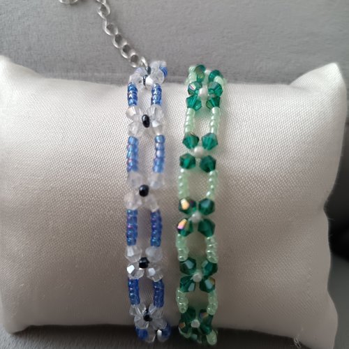 Bracelet fait main en perles, élégant, coloré