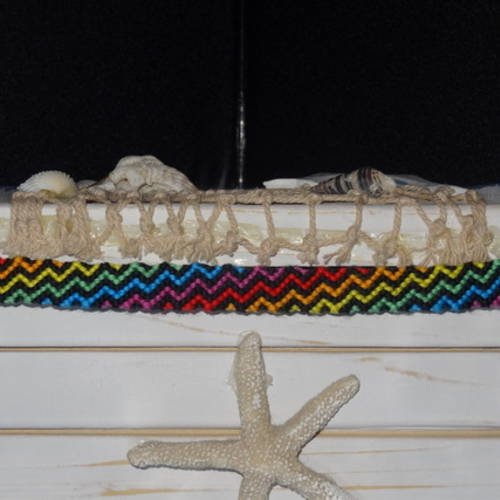 Bracelet brésilien "arc en ciel envoutant" 